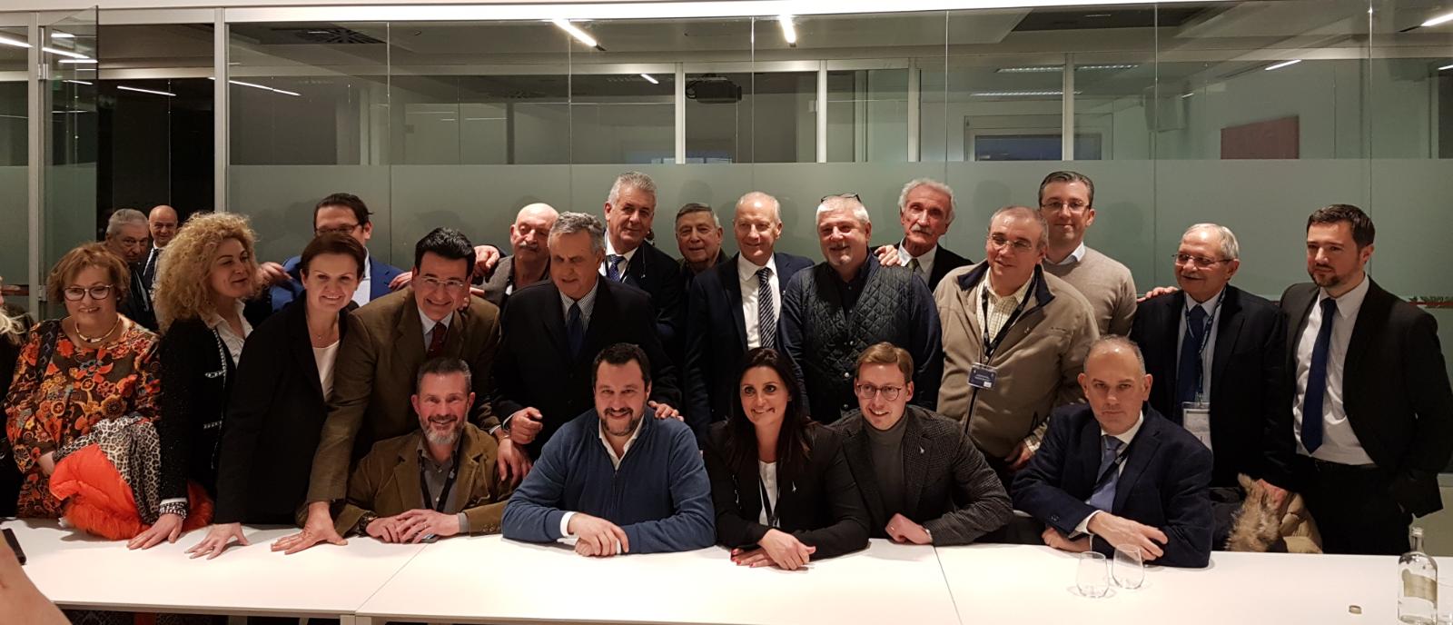 Salvini a Hit Show con la cabina di regia del mondo venatorio