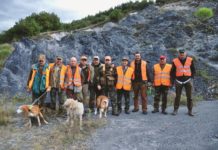 Caccia in braccata: la squadra Cinghialai del Pollino Cinghialai del Pollino