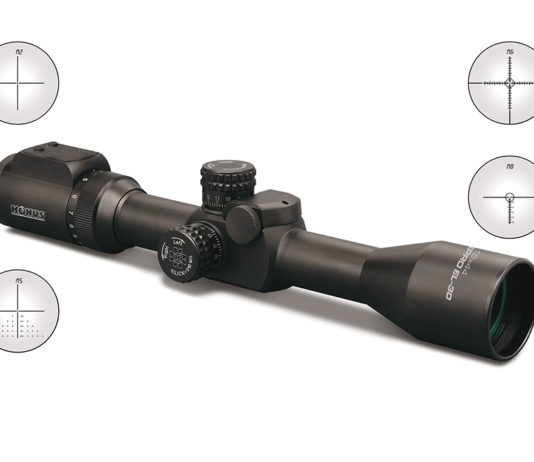 Ottiche da caccia: 10 i reticoli intercambiabili del KonusPro EL30 4-16×44 ottiche da caccia konuspro el30 4-16x44