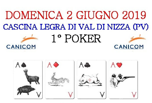 Poker, ecco la gara di tiro di Cascina Legra Gara di tiro 1° Poker Cascina Legra Canicom