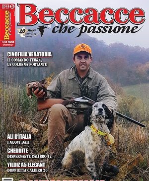 Beccacce che Passione n. 5 settembre-ottobre 2019 Copertina luglio-agosto 2019