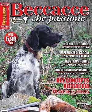 Beccacce che Passione n. 6 novembre-dicembre 2019 Copertina novembre-dicembre 2019