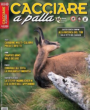 Cacciare a Palla n. 11 novembre 2019 Cacciare a Palla novembre 2019