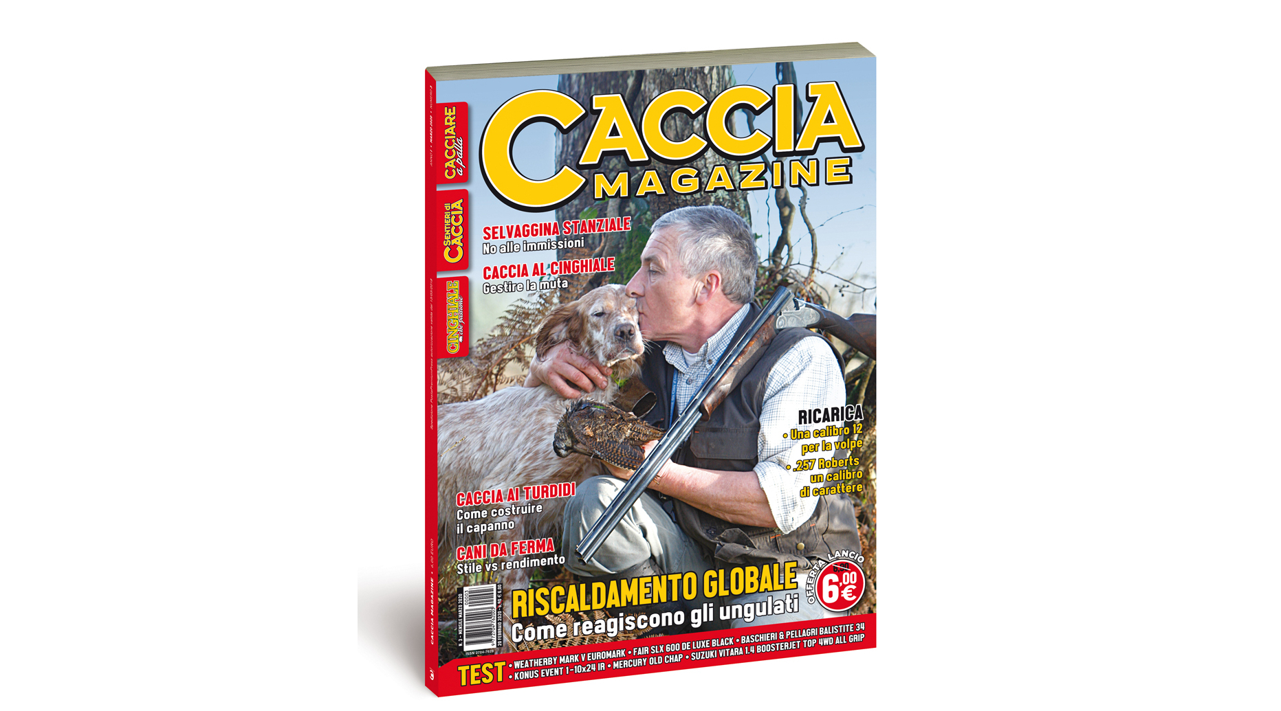Caccia Magazine marzo 2020 in edicola dal 20 febbraio