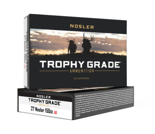 Due nuove munizioni in .27 Nosler Due nuove munizioni in .27 Nosler