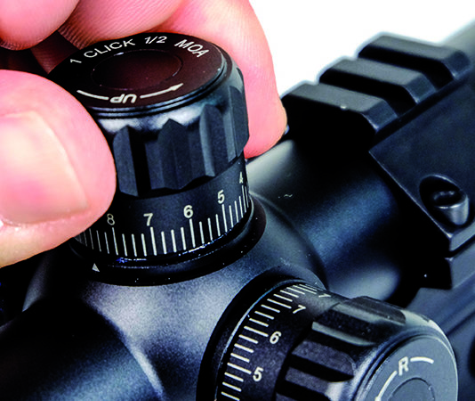 Konus Event 1-10×24 IR, l’anteprima ottica da battuta torretta di regolazione