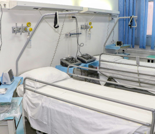 Emergenza sanitaria Covid-19: il mondo venatorio ha donato più di un milione Emergenza sanitaria Covid-19: stanza d'ospedale