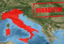 I cacciatori veneti rinunciano a 300.000 euro I cacciatori veneti rinunciano a 300.000 euro: cartina dell'Italia in quarantena per coronavirus Covid-19