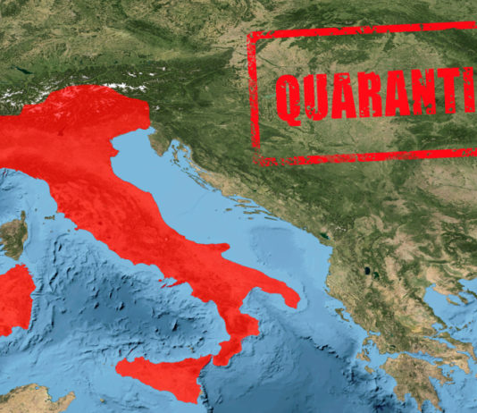 I cacciatori veneti rinunciano a 300.000 euro I cacciatori veneti rinunciano a 300.000 euro: cartina dell'Italia in quarantena per coronavirus Covid-19