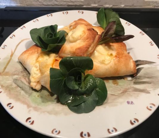 Fagottini ripieni di fagiano al marsala e patate Fagottini ripieni di fagiano