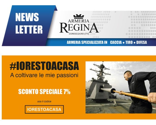 #iorestoacasa, l’iniziativa di Armeria Regina #iorestoacasa, l’iniziativa di Armeria Regina