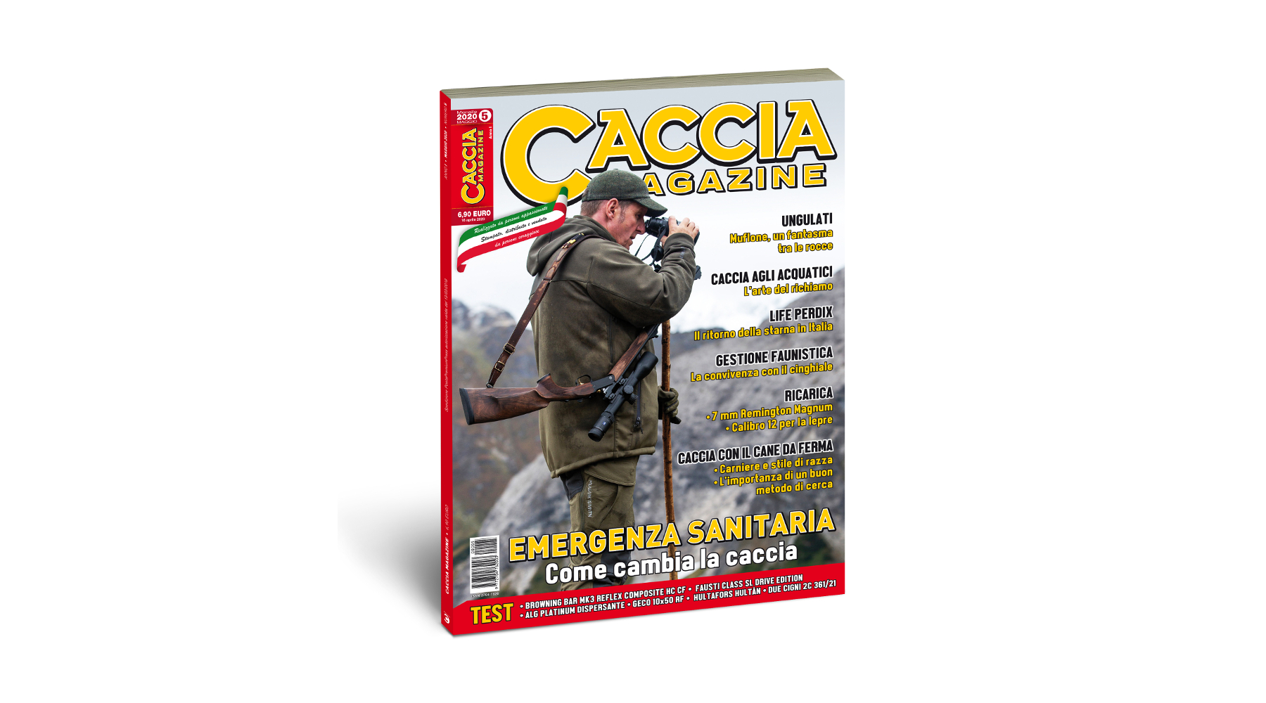Caccia Magazine maggio 2020 in edicola dal 18 aprile