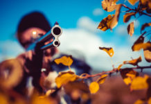 Bracconaggio e caccia di frodo: la Cassazione sulle sanzioni Bracconaggio e caccia di frodo: bracconiere prende la mira tra le foglie