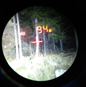 misurazione effettuata col vortex ranger 1800