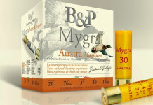 Baschieri & Pellagri Mygra Anatra, nuove munizioni senza piombo calibro 20 Baschieri & Pellagri Mygra Anatra, nuove munizioni senza piombo calibro 20