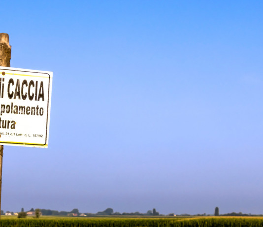 Legge quadro sulla caccia: Arcicaccia annuncia tavolo di discussione Legge quadro sulla caccia: cartello di zona di ripopolamento e cattura con divieto di caccia