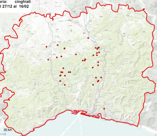 Perimetro della zona rossa per psa, Liguria chiede ridefinizione Perimetro della zona rossa per psa, Liguria chiede ridefinizione