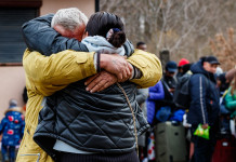 Guerra in Ucraina: le iniziative dei cacciatori europei Guerra in Ucraina: rifugiati al confine con la Slovacchia