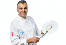 Caccia Village: cooking show con lo chef Stefano Marinucci allo stand di Caccia Magazine e Beccacce che Passione chef Stefano Marinucci