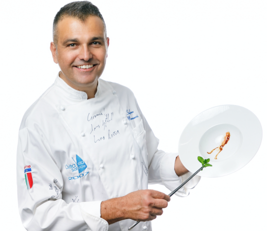 Caccia Village: cooking show con lo chef Stefano Marinucci allo stand di Caccia Magazine e Beccacce che Passione chef Stefano Marinucci