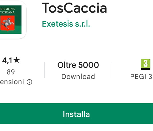 Tesserino venatorio digitale in Toscana, le indicazioni Tesserino venatorio digitale in Toscana, le indicazioni