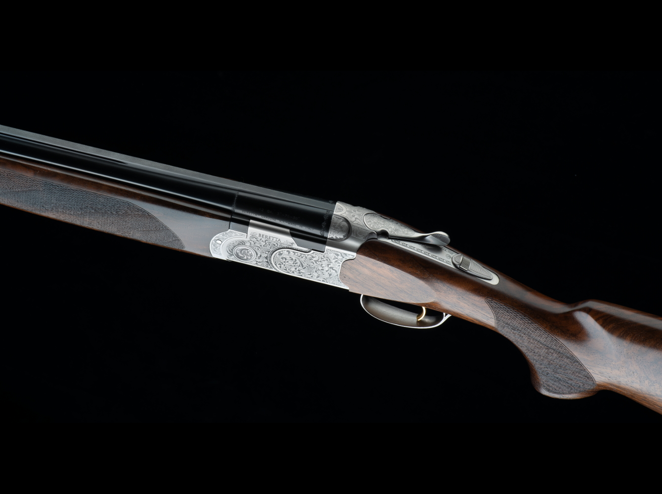 d'en haut le fusil de chasse beretta 687 silver pigeon v
