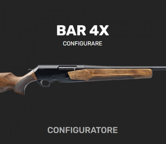 Browning Bar 4X, la carabina semiautomatica modulare Browning Bar 4X, la carabina semiautomatica modulare