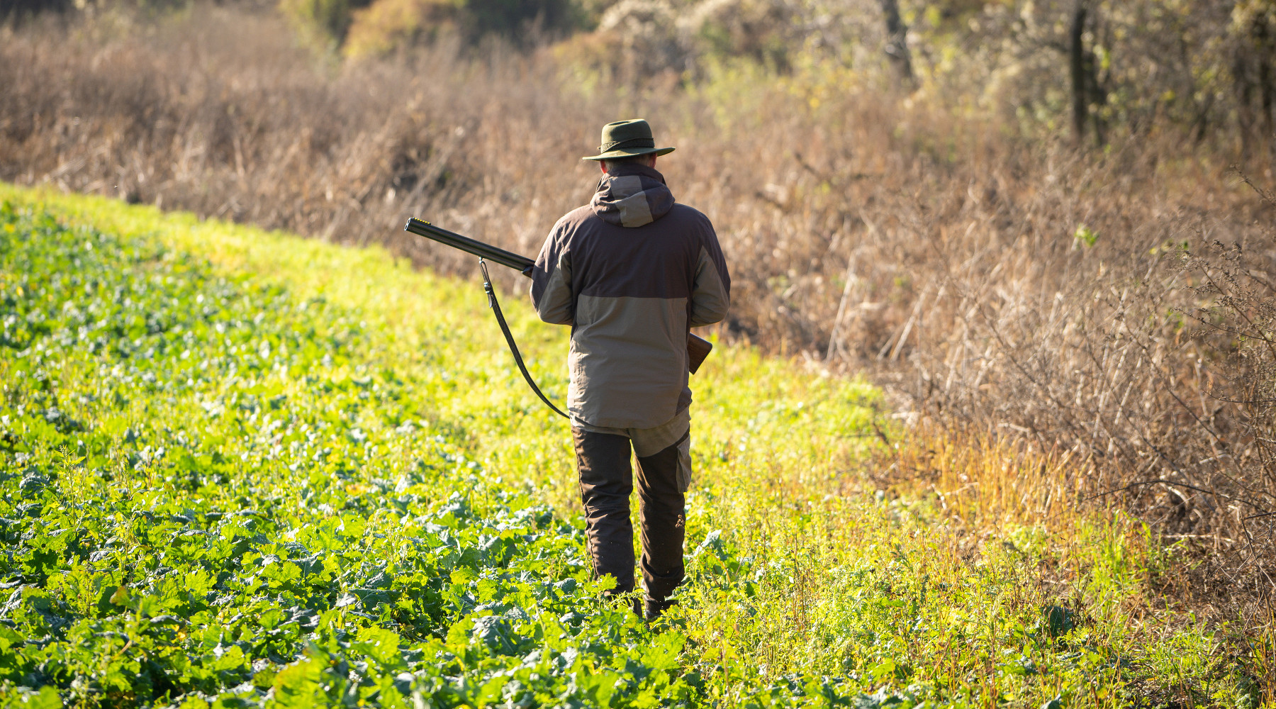 Caccia sociale, i timori della Libera Caccia Caccia sociale: cacciatore di spalle