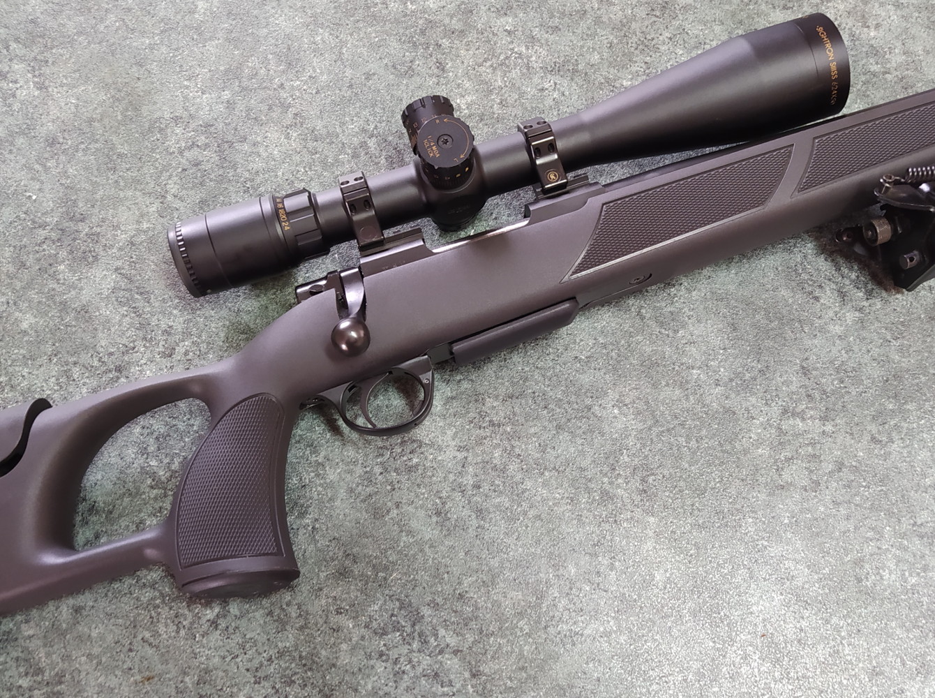 carabina sabatti hunter competition utilizzata per il test delle munizioni 223 remington
