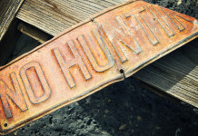 Referendum sulla caccia, quesito in Cassazione Referendum sulla caccia: cartello "no hunting" per divieto di caccia