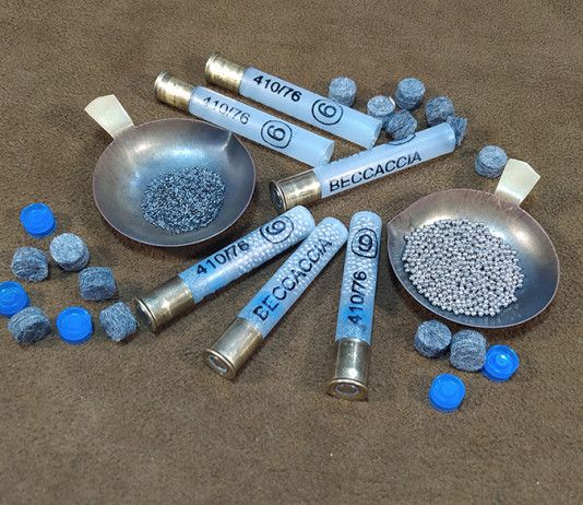 Calibro .410 con borra in feltro Calibro 410 con borra in feltro