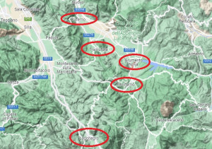 zona di restrizione psa in basilicata