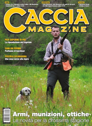 Copertina Caccia Magazine agosto 2023