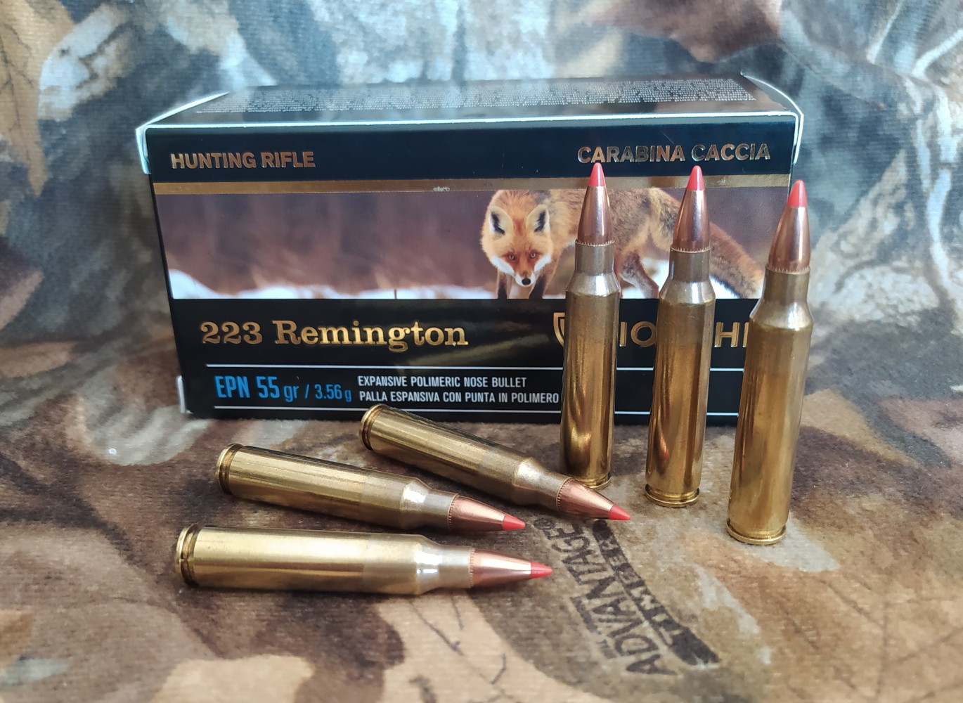 Fiocchi Epn calibro .223 Remington 55 grani il test