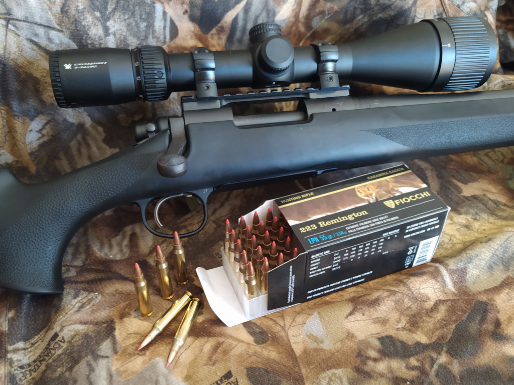 carabina Remington Sps tactical Hb per test munizioni fiocchi epn
