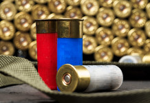 Munizioni in piombo: la situazione Munizioni in piombo: tre cartucce da caccia in primo piano