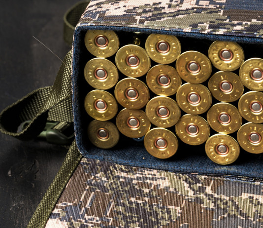 Munizioni in piombo nelle zone umide, le Marche capofila Munizioni in piombo nelle zone umide, le Marche capofila: cartucce da caccia in contenitore mimetico