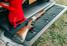 Rinnovo del porto di fucile dopo furto in auto, la sentenza Rinnovo del porto di fucile dopo furto in auto, la sentenza: fucile da caccia appoggiato nel bagagliaio di un'automobile