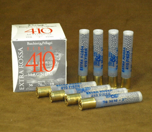 Baschieri & Pellagri Extra Rossa Fiber .410 mag: il test Baschieri & Pellagri Extra Rossa Fiber 410 Magnum: il test
