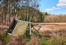 Ritirato emendamento su sanzioni per ostacolo alla caccia Ritirato emendamento su sanzioni per ostacolo alla caccia: altana da caccia caduta a terra