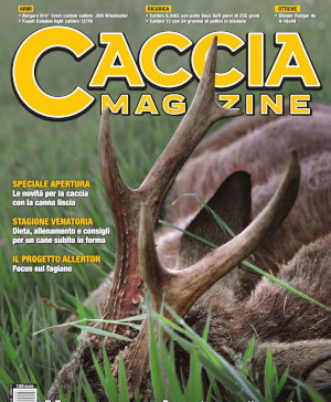 Caccia Magazine agosto 2024 copertina Caccia Magazine agosto 2024: capriolo anomalo