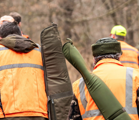 Riapre la caccia in provincia di Napoli Riapre la caccia in provincia di Napoli: cacciatore di spalle, con fucili