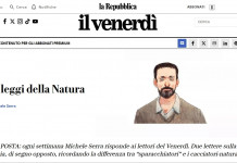 La caccia nelle lettere a Michele Serra sul Venerdì di Repubblica La caccia nelle lettere a Michele Serra sul Venerdì di Repubblica