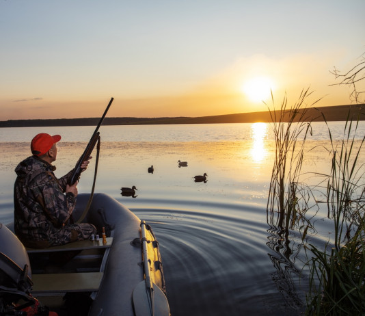 L’Acma critica sul divieto di caccia nel demanio marittimo L’Acma critica sul divieto di caccia nel demanio marittimo: cacciatore su barca, caccia agli uccelli acquatici