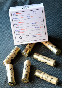 munizioni calibro 20 ricaricate con bossolo in cartone