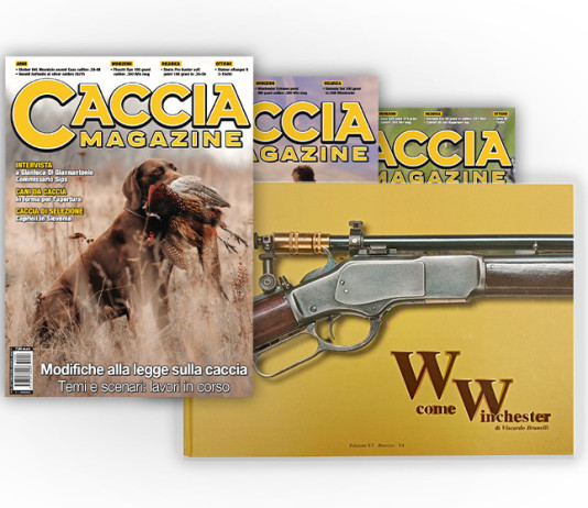 Promozione sul pacchetto abbonamento a Caccia Magazine + W come Winchester Promozione sul pacchetto abbonamento a Caccia Magazine + W come Winchester