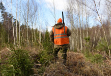 Arcicaccia: attenzione alle tendenze convergenti verso la privatizzazione della caccia Arcicaccia attenzione alle tendenze convergenti verso la privatizzazione della caccia - cacciatore di spalle, con vest arancione alta visibilità