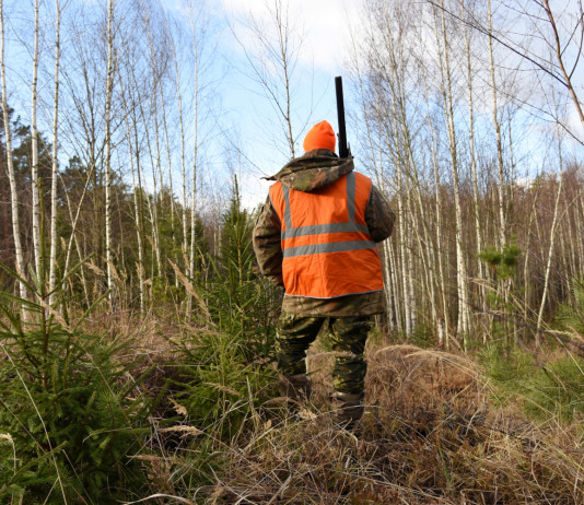 Arcicaccia: attenzione alle tendenze convergenti verso la privatizzazione della caccia Arcicaccia attenzione alle tendenze convergenti verso la privatizzazione della caccia - cacciatore di spalle, con vest arancione alta visibilità