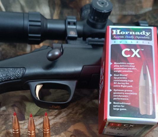 Ricarica con palla Hornady Cx 165 grani calibro .308 Winchester: il test Hornady Cx 165 grani calibro .308 Winchester il test