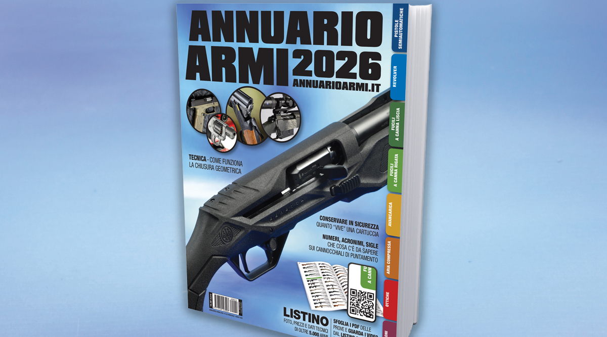 È in edicola l’Annuario Armi 2026 È in edicola l’Annuario Armi 2026